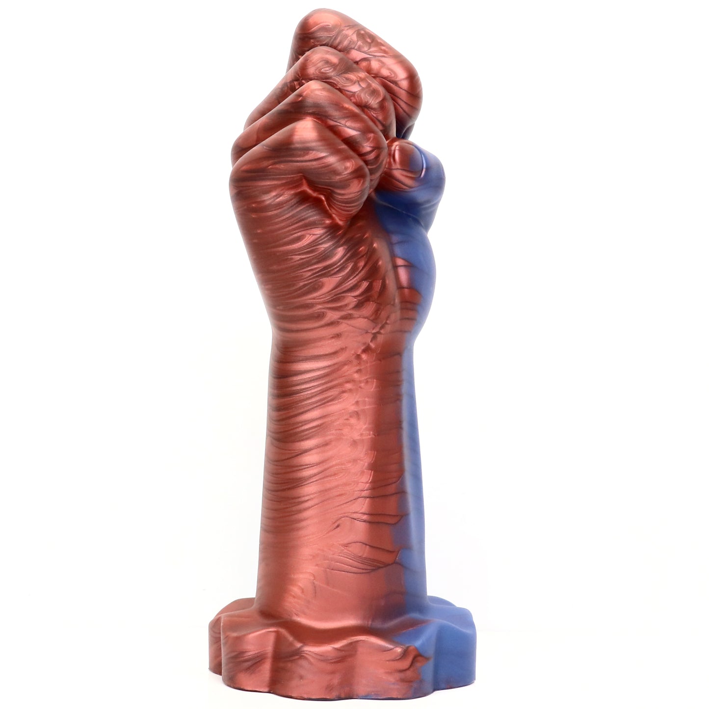 TaRiss's Realistic Hand Dildo Lifelike Large Fist Anal Plug with Suction Cup Base Silicone Clenched Butt Plug for Advanced Players