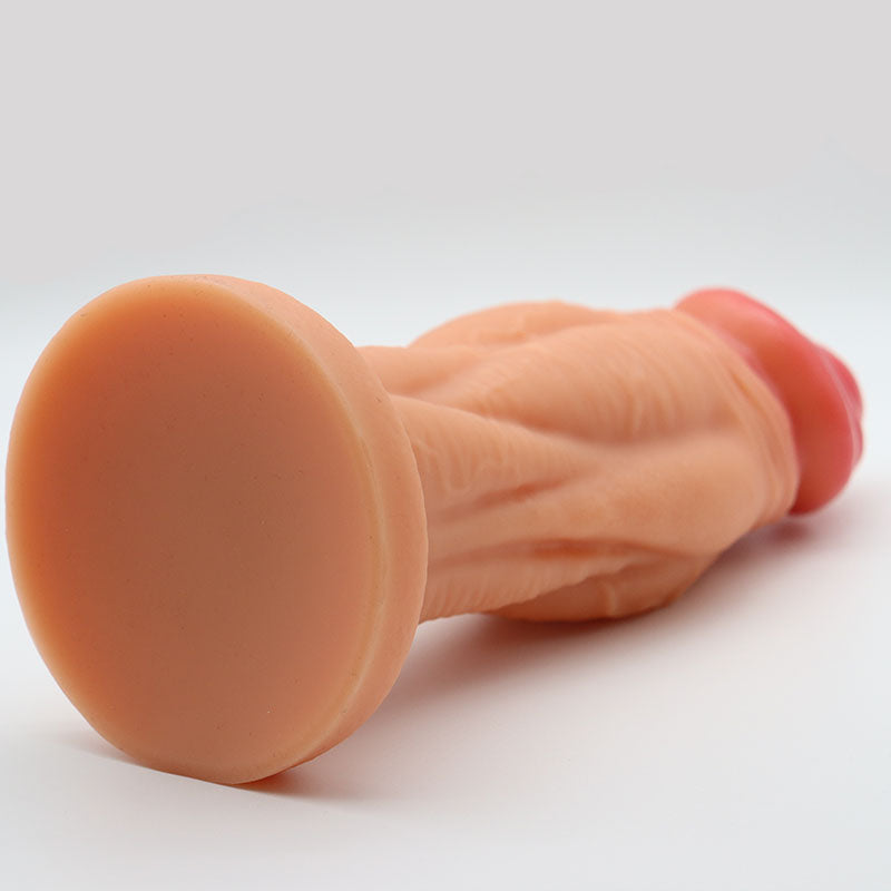 TaRiss's Realistic Dildo Silicone Thick Anal Plug with Suction Base - tarisss.com