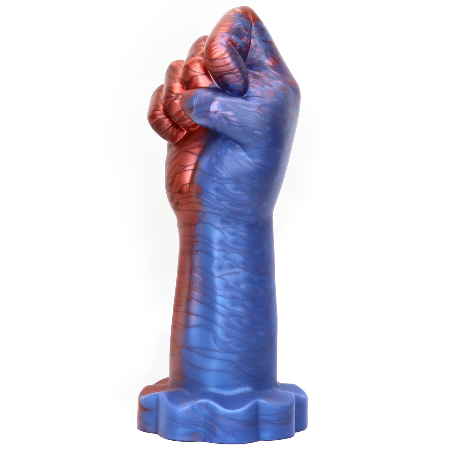 TaRiss's Realistic Hand Dildo Lifelike Large Fist Anal Plug with Suction Cup Base Silicone Clenched Butt Plug for Advanced Players