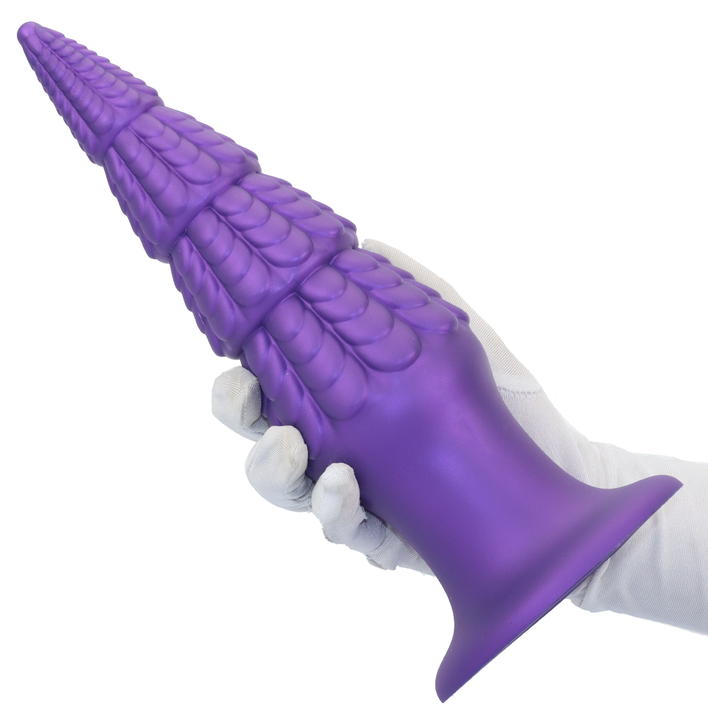 TaRiss's Anal Plug with Powerful Suction Base Silicone Christmas Dildos “Christmas Tree"