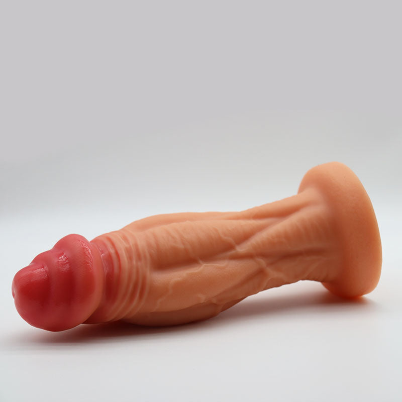 TaRiss's Realistic Dildo Silicone Thick Anal Plug with Suction Base - tarisss.com