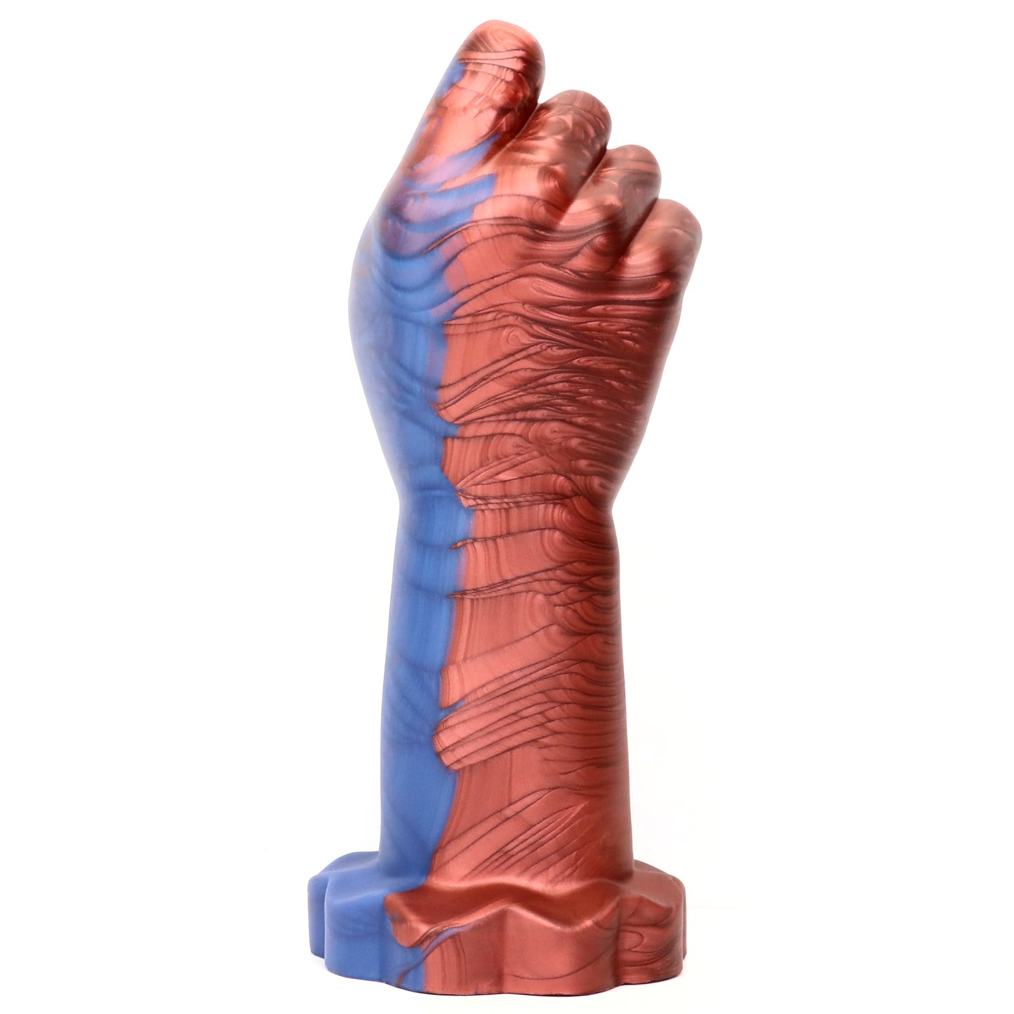 TaRiss's Realistic Hand Dildo Lifelike Large Fist Anal Plug with Suction Cup Base Silicone Clenched Butt Plug for Advanced Players