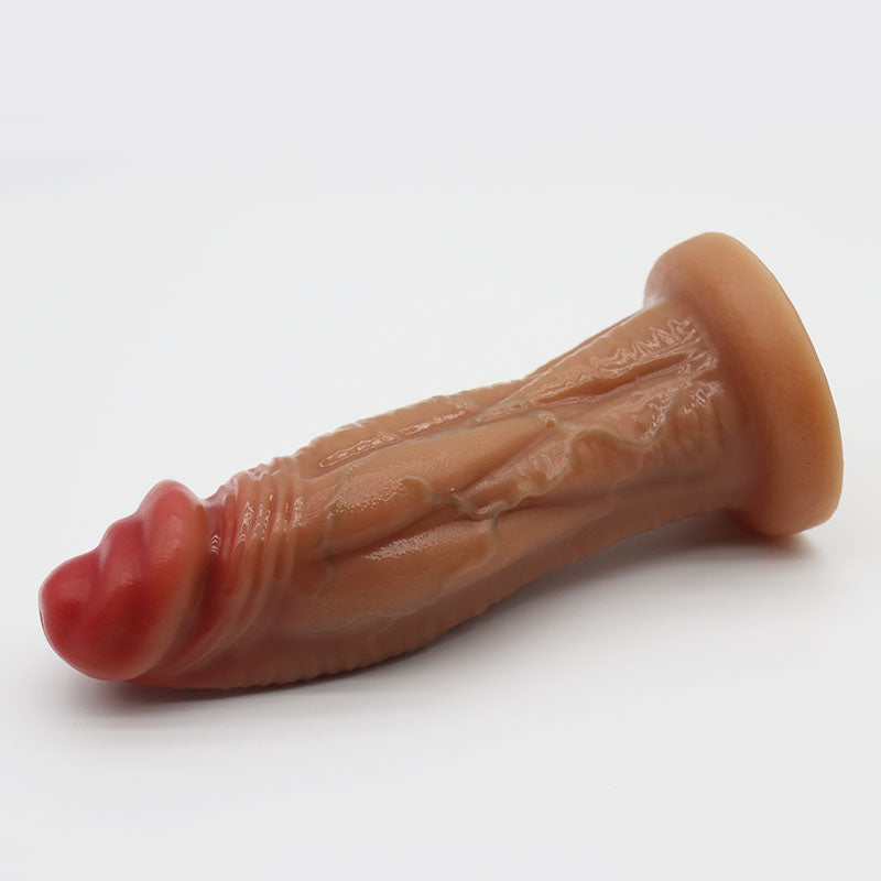 TaRiss's Realistic Dildo Silicone Thick Anal Plug with Suction Base - tarisss.com