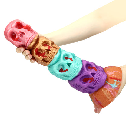 TaRiss's Skull Fantasy Dildo with Suction Cup Base Silicone Thick Anal Plug for Advanced Players