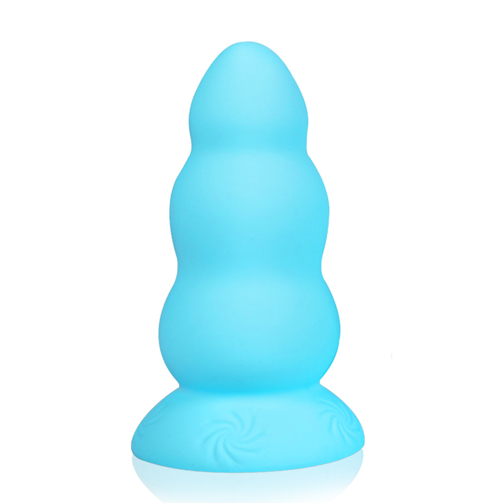 TaRiss's Embossing Dildo Plug "Blue Fantasy"