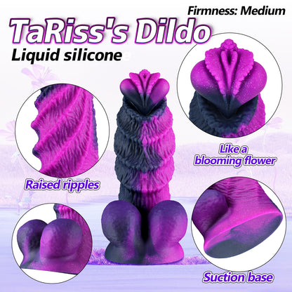 TaRiss's Silicone Anal Dildo with Suction Cup Base