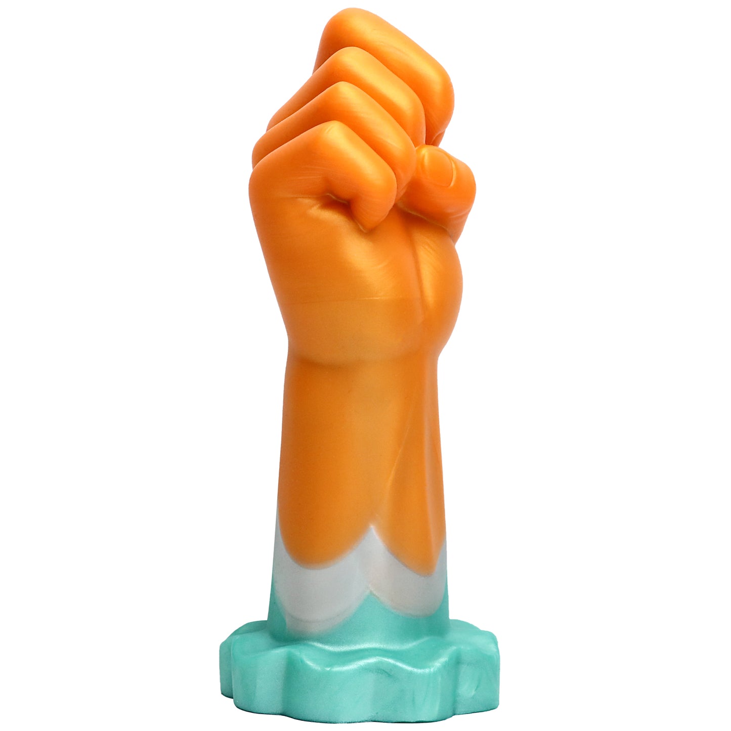 TaRiss's Realistic Hand Dildo Lifelike Large Fist Anal Plug with Suction Cup Base Silicone Clenched Butt Plug for Advanced Players