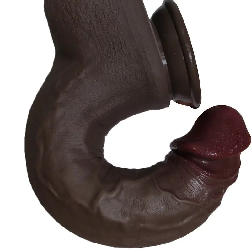 TaRiss's Realistic Dildo with Suction Base Lifelike Big Black Cock Silicone Anal Plug