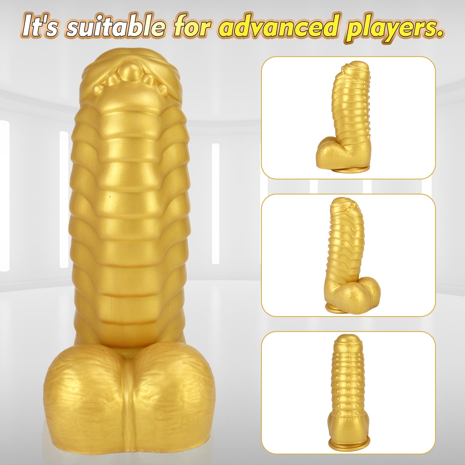 TaRiss's Animal Dildo Silicone Thick Anal Plug with Suction Cup Base for Advanced Players - tarisss.com