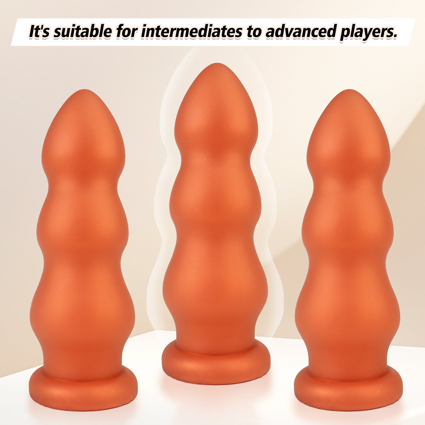 TaRiss's Silicone Anal Plug Flexible Fantasy Dildo with Suction Cup Base - tarisss.com