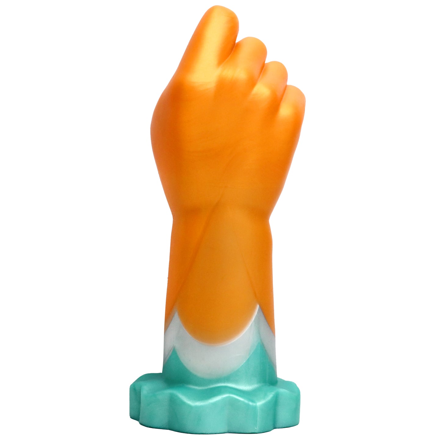 TaRiss's Realistic Hand Dildo Lifelike Large Fist Anal Plug with Suction Cup Base Silicone Clenched Butt Plug for Advanced Players