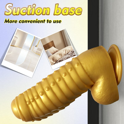 TaRiss's Animal Dildo Silicone Thick Anal Plug with Suction Cup Base for Advanced Players - tarisss.com