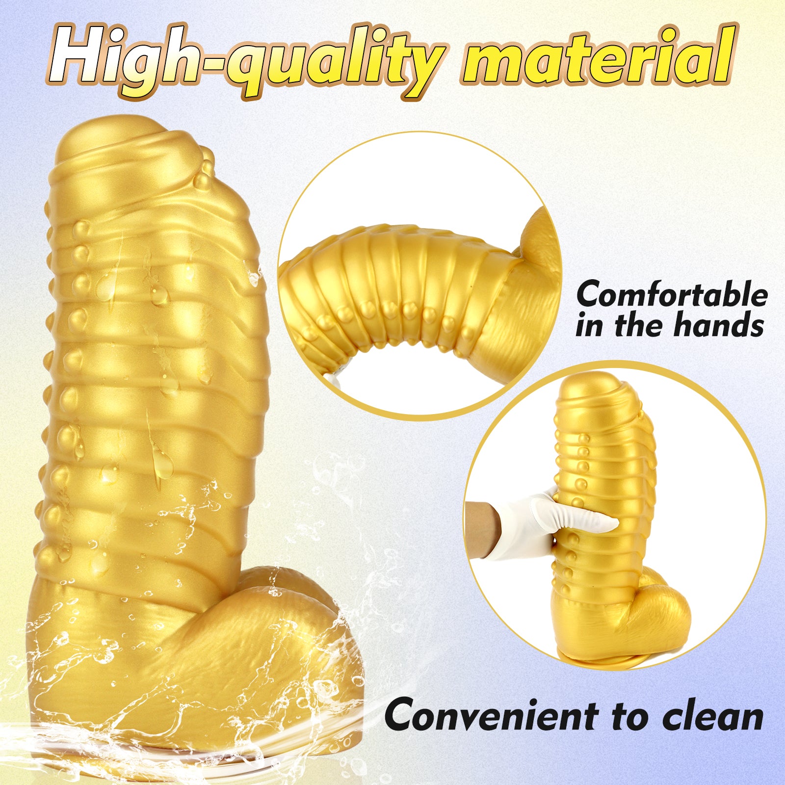 TaRiss's Animal Dildo Silicone Thick Anal Plug with Suction Cup Base for Advanced Players - tarisss.com