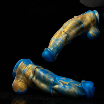 TaRiss's Fantasy Animal Dildo with Strong Suction Base Silicone Anal Plug for Intermediates to Advanced Players