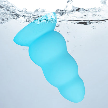 TaRiss's Embossing Dildo Plug "Blue Fantasy"