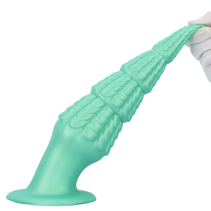 TaRiss's Anal Plug with Powerful Suction Base Silicone Christmas Dildos “Christmas Tree"