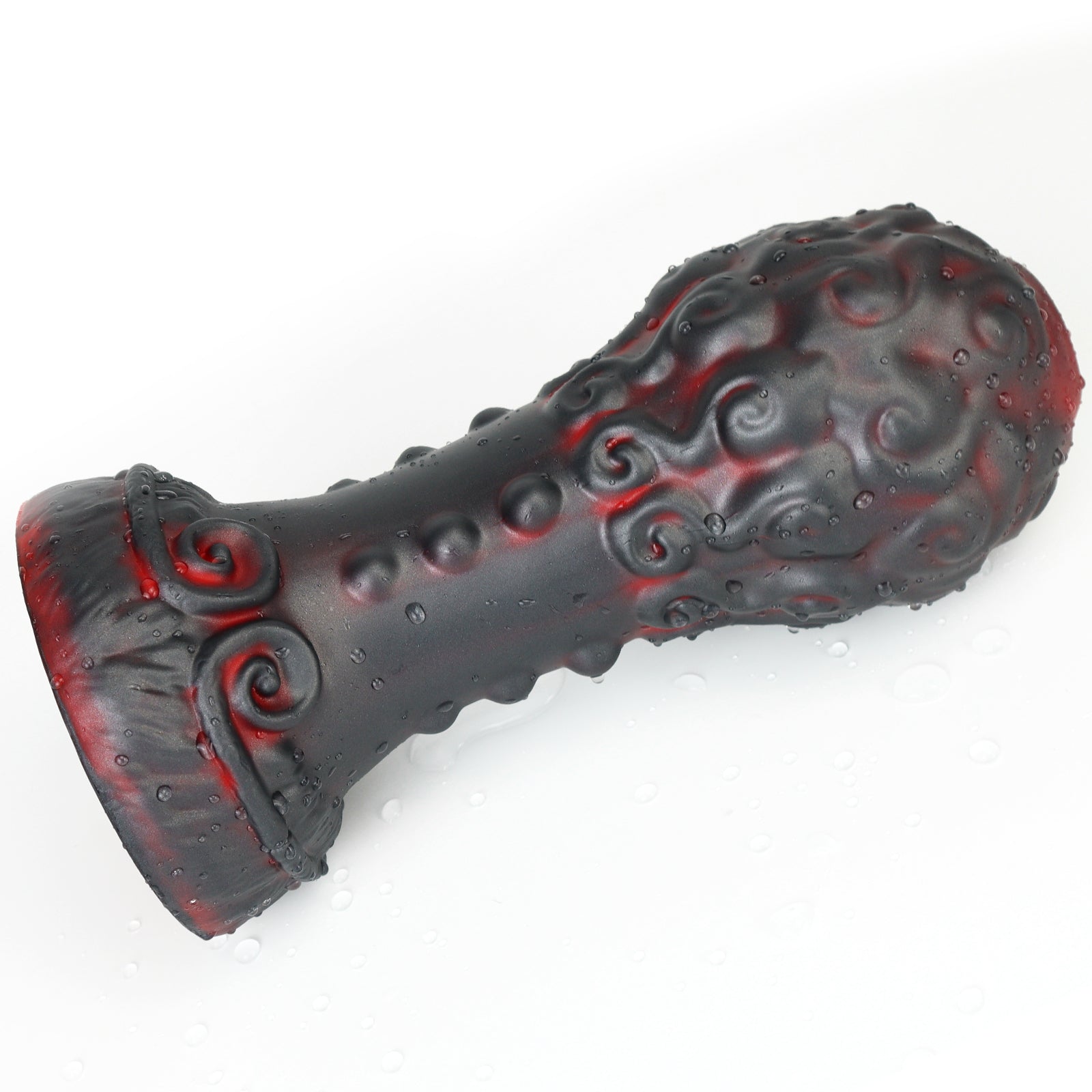 TaRiss's Silicone Anal Plug with Suction Cup Base Suitable for Advanced Players "Black Wukong" - tarisss.com