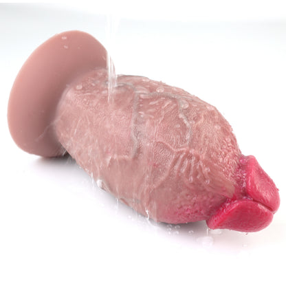 TaRiss's Realistic Dildo with Suction Cup Base Silicone Flesh Dildo for Advanced Players - tarisss.com