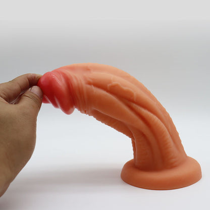 TaRiss's Realistic Dildo Silicone Thick Anal Plug with Suction Base - tarisss.com