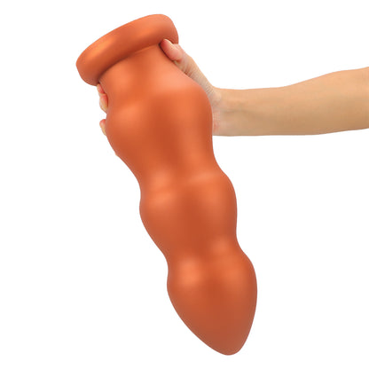 TaRiss's Silicone Anal Plug Flexible Fantasy Dildo with Suction Cup Base