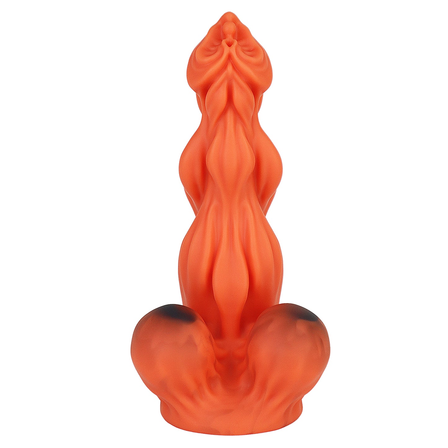 MAPARON Silicone Anal Plug with Suction Cup Base "Red Pepper"