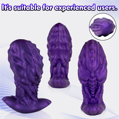 MAPARON Silicone Anal Plug with Anchor-shaped Base "Purple Badass"