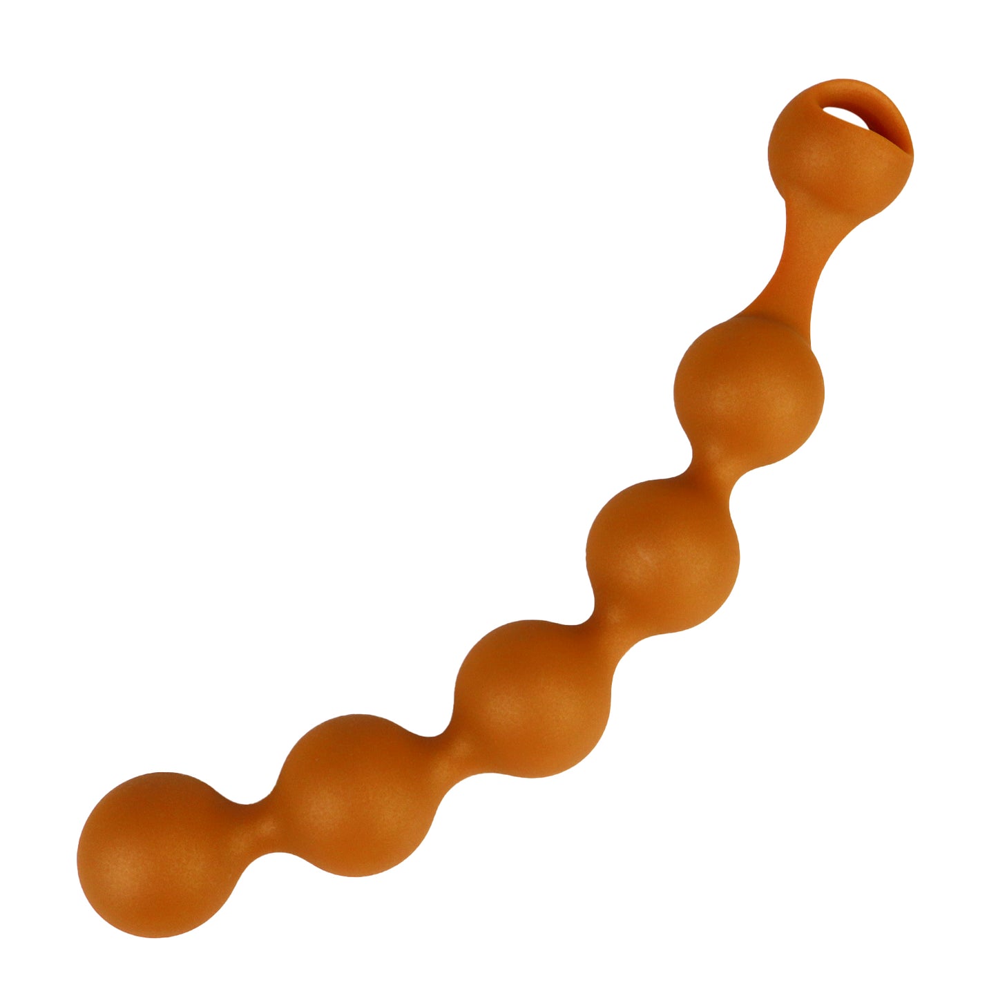 TaRiss's Silicone Anal Beads with Pull Ring Suitable for Beginners to Advanced Players