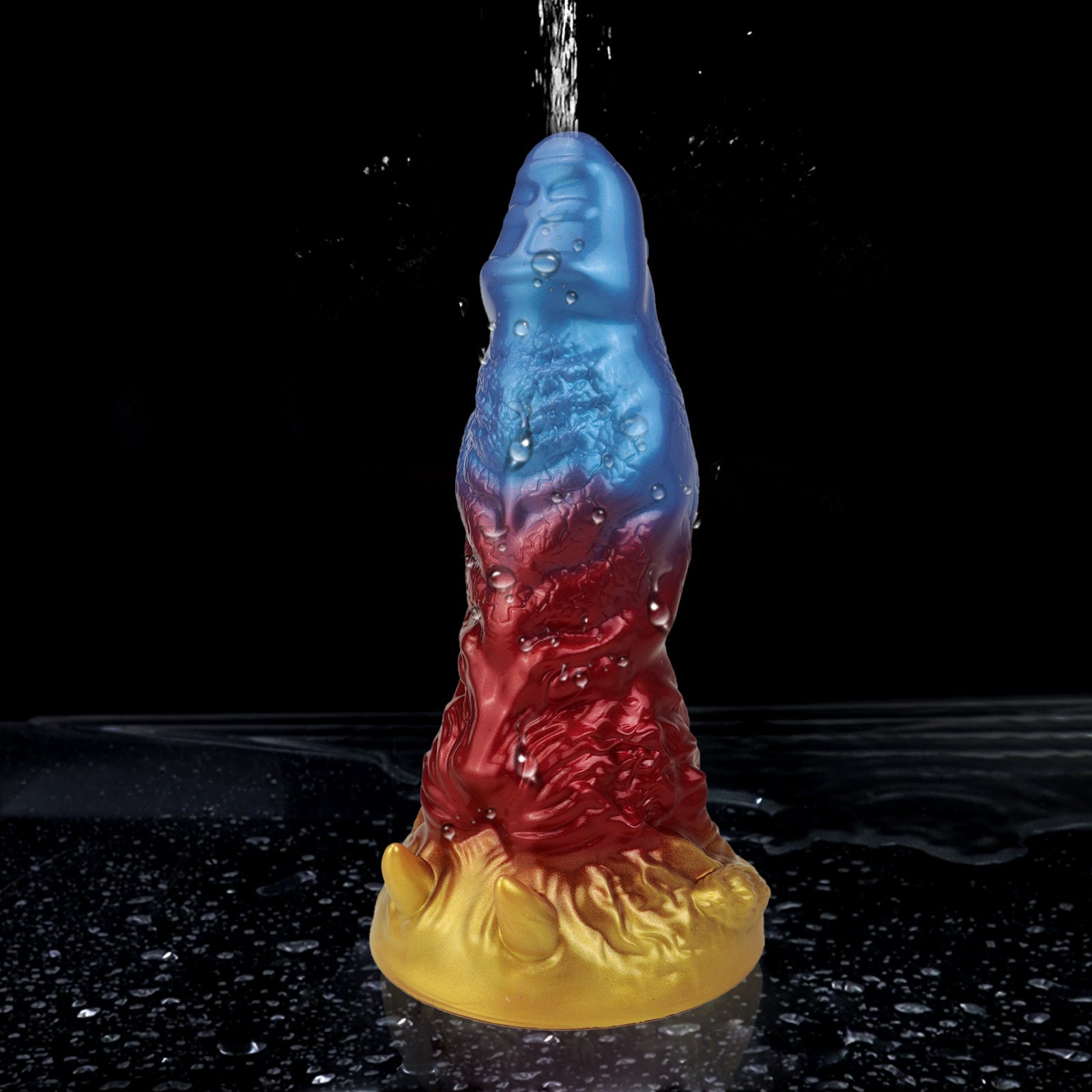 TaRiss's Silicone Anal Dildo with Suction Cup Base L 10.43'' "Gelato" - tarisss.com