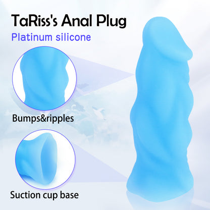 TaRiss's Silicone Dildo with Suction Cup Base - tarisss.com