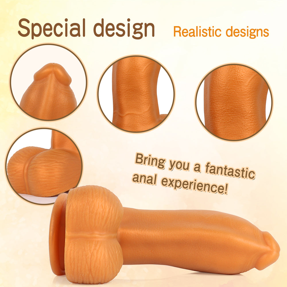 TaRiss's Silicone Realistic Dildo with Suction Cup Base - tarisss.com