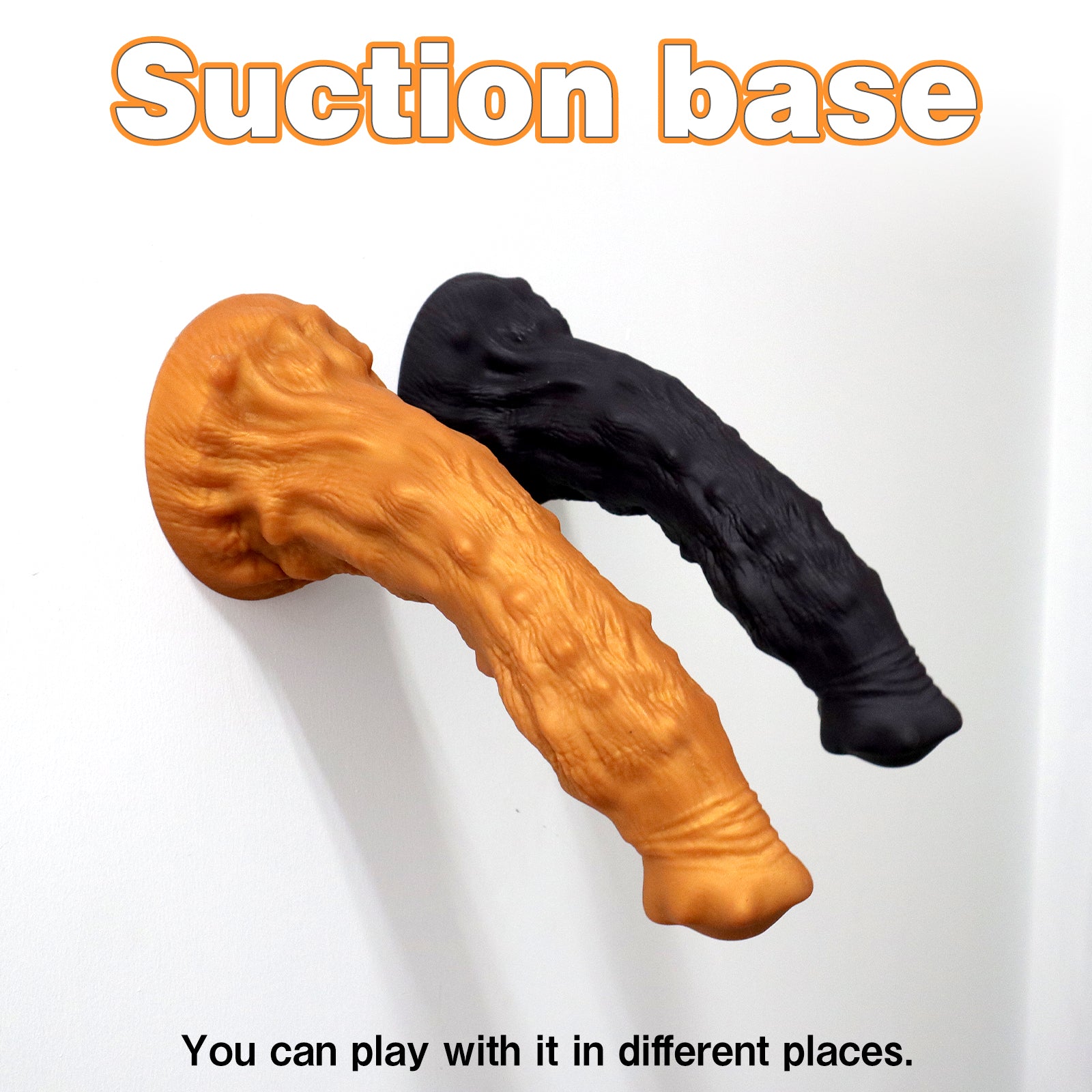 TaRiss's Silicone Anal Dildo with Suction Cup Base L 11.81 Inch - tarisss.com