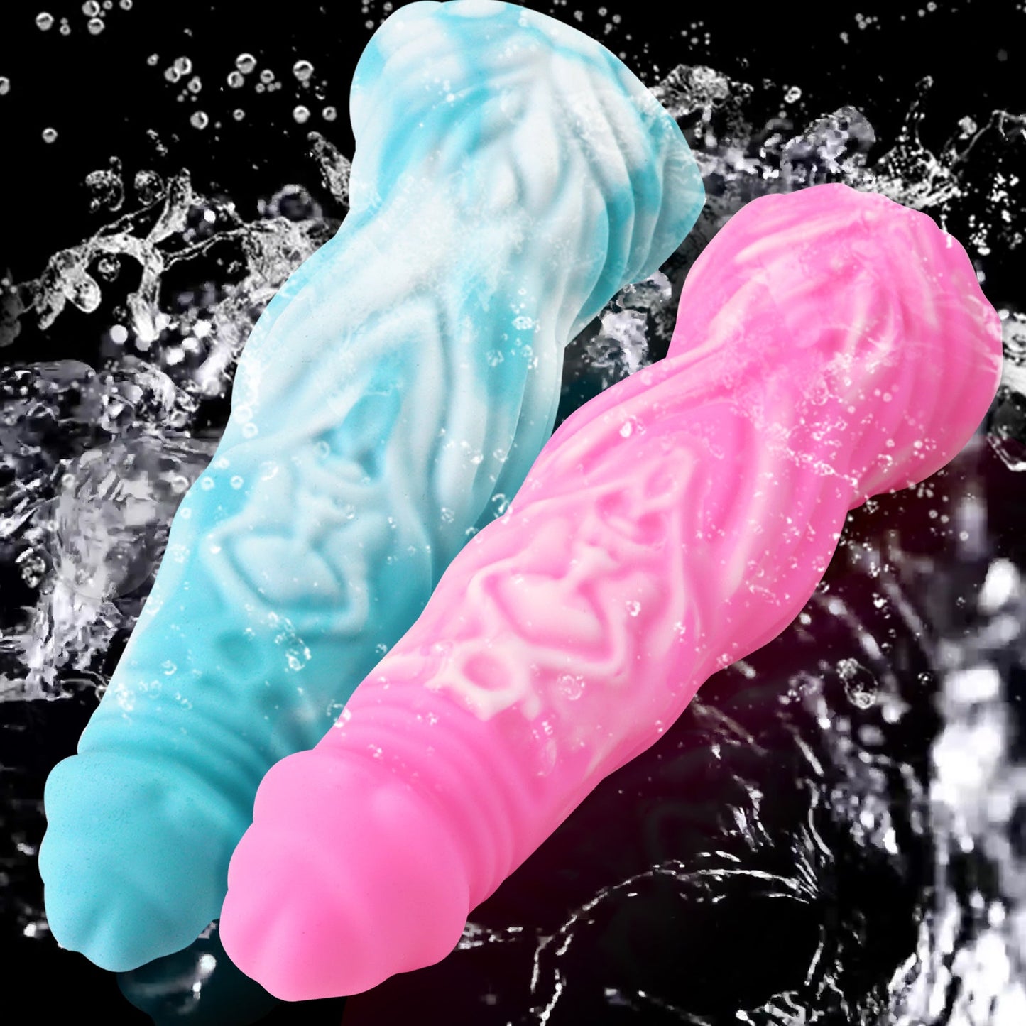 TaRiss's Silicone Anal Dildo with Suction Cup Base 11.02 Inch - tarisss.com