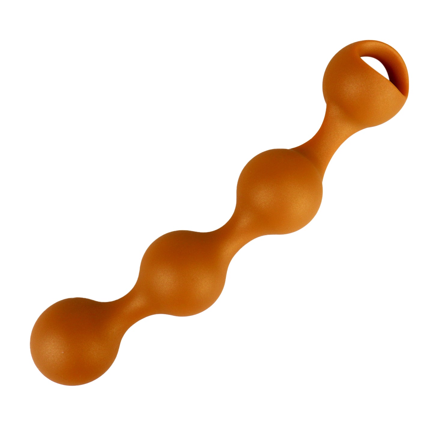 TaRiss's Silicone Anal Beads with Pull Ring Suitable for Beginners to Advanced Players