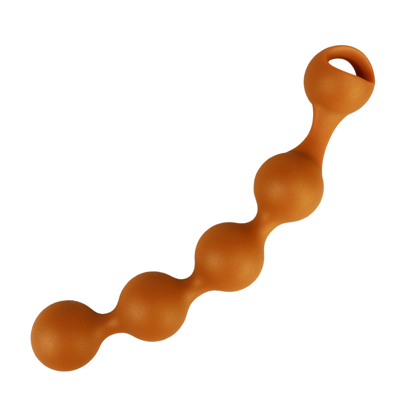 TaRiss's Silicone Anal Beads with Pull Ring Suitable for Beginners to Advanced Players