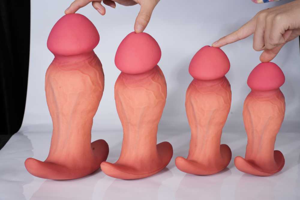 TaRiss's Silicone Anal Plug with Anchor-shaped Base Suitable for Beginners to Advanced Players "Heavy Gunner"