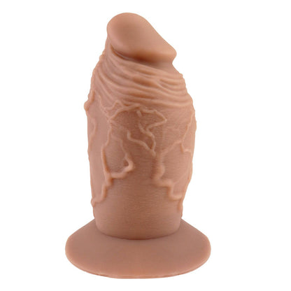 MAPARON Realistic Dildo with Suction Cup Base Silicone Anal Plug for Advanced Players“Rugged Prince”