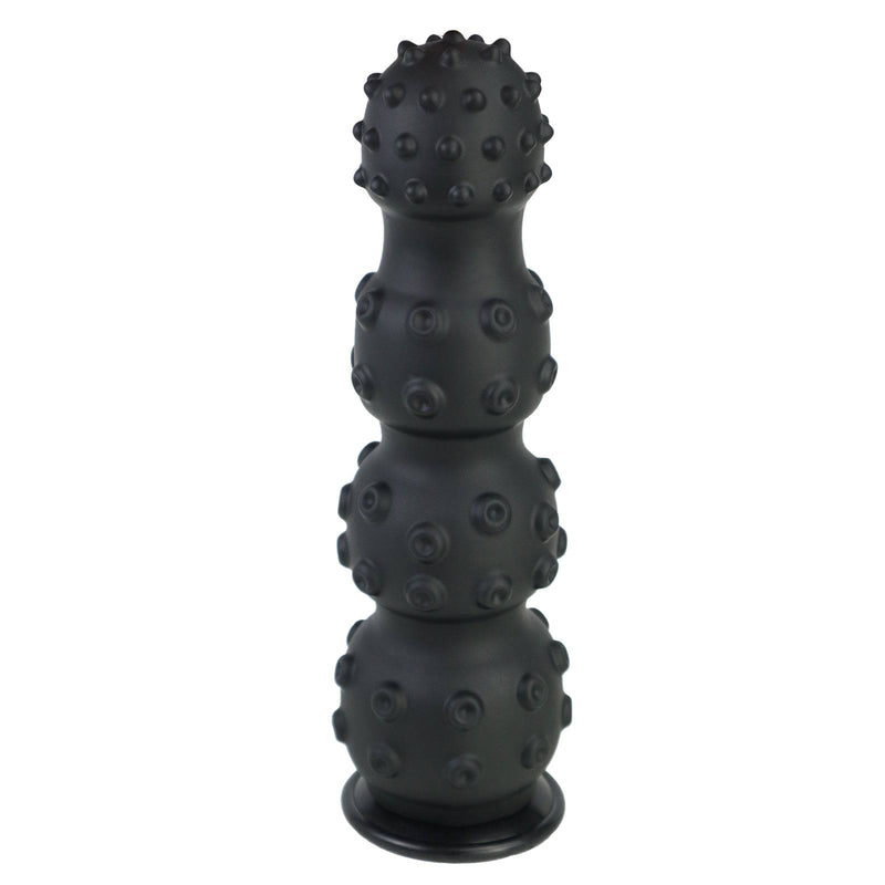 TaRiss's® Smart Silicone Anal Plug with Suction Base 12.99 Inch “Cactus” - tarisss.com