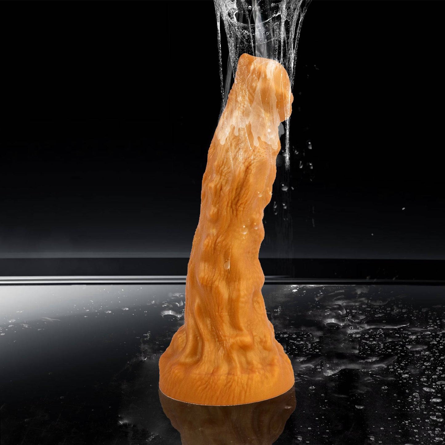 TaRiss's Silicone Anal Dildo with Suction Cup Base L 11.81 Inch