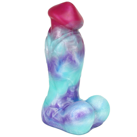 TaRiss's Fantasy Dildo Silicone Realistic Anal Plug for Men Women Couple 9.05 Inch “Blue Enchantress"