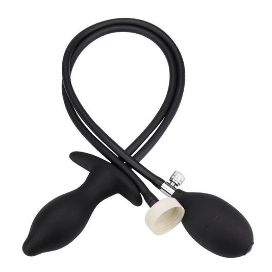 TaRiss's Inflatable Plug Silicone Butt Plug with Handheld Pump “Balloon Explorer”