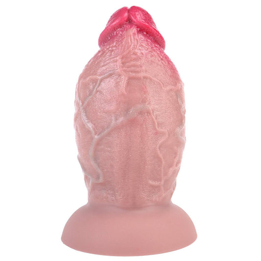 TaRiss's Realistic Dildo with Suction Cup Base 100% Silicone Flesh Dildo “Savage Heat“