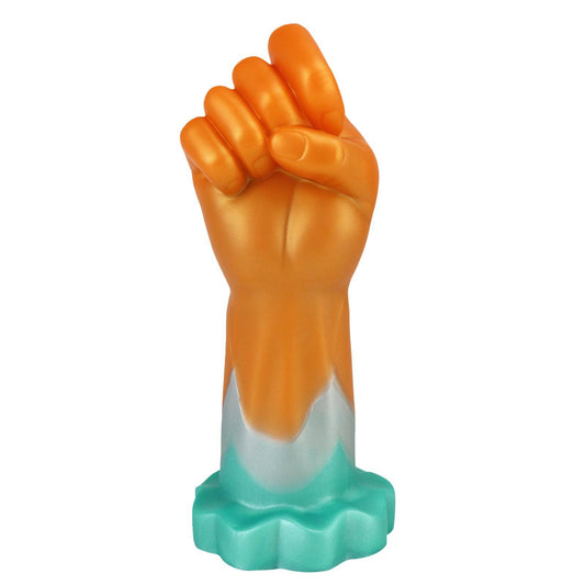 TaRiss's Realistic Hand Dildo Lifelike Large Fist Anal Plug with Suction Cup Base Silicone Clenched Butt Plug for Advanced Players "Fist Buddy"