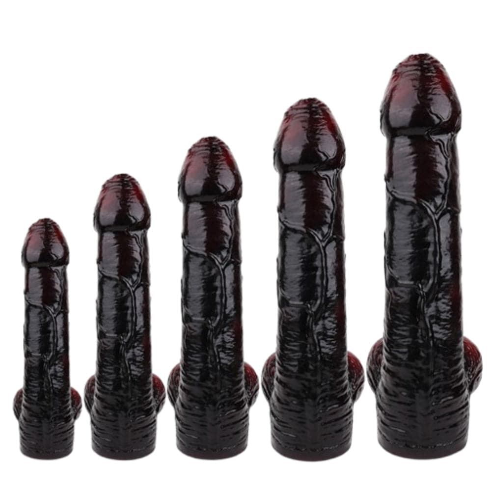 TaRiss's Fantasy Dildo Silicone Dual Density Anal Plug for Intermediates to Advanced Players