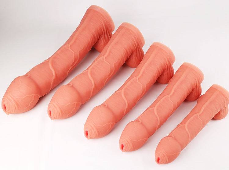 TaRiss's Fantasy Dildo Silicone Dual Density Anal Plug for Intermediates to Advanced Players