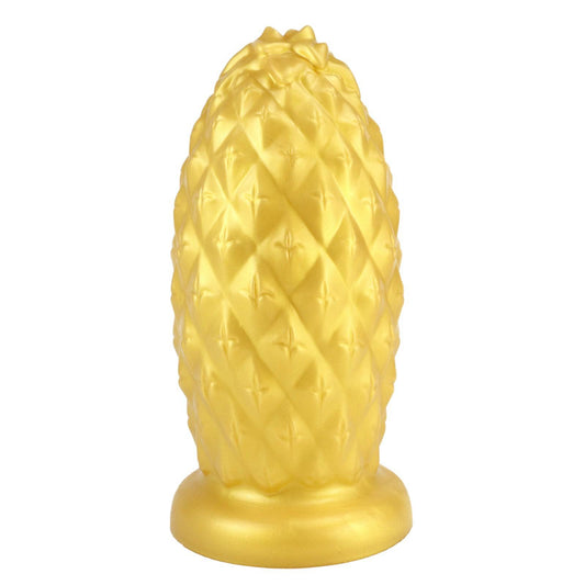 TaRiss's Huge Anal Plug with Suction Base Pineapple Shape Dildo for Advanced Players