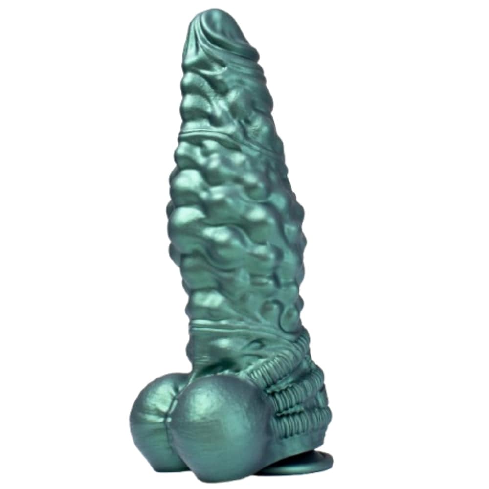 TaRiss's Fantasy Dildo with Suction Base Silicone Anal Plug for Intermediates to Advanced Players