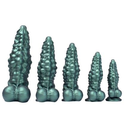 TaRiss's Fantasy Dildo with Suction Base Silicone Anal Plug for Intermediates to Advanced Players